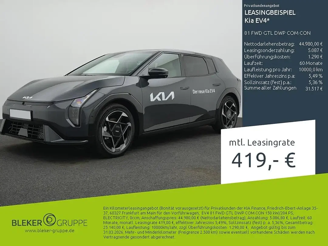 Kia EV4 GT-Line - Afbeelding 1