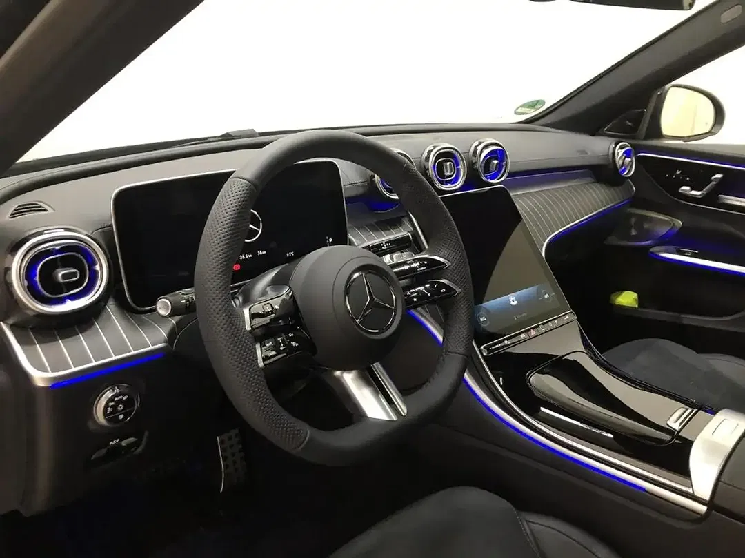 Mercedes-Benz C 300 AMG MBUX Burmester Night - Thumbnail 11