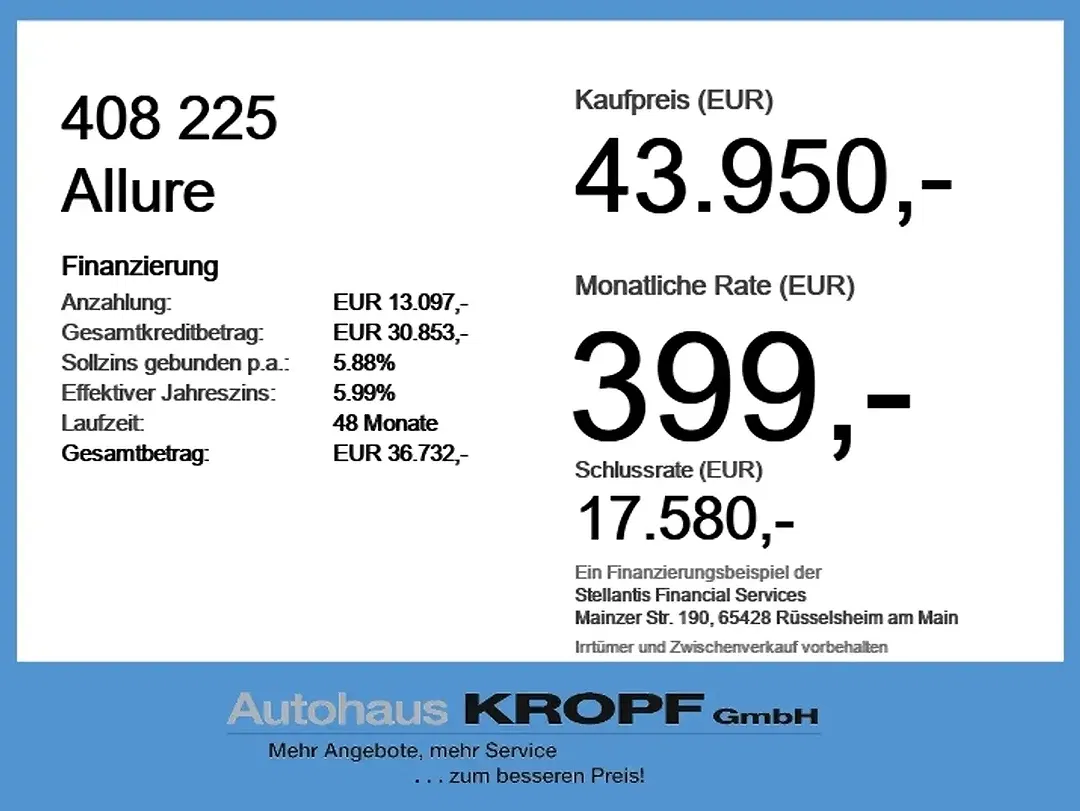 Peugeot 408 225 Allure - Thumbnail 3