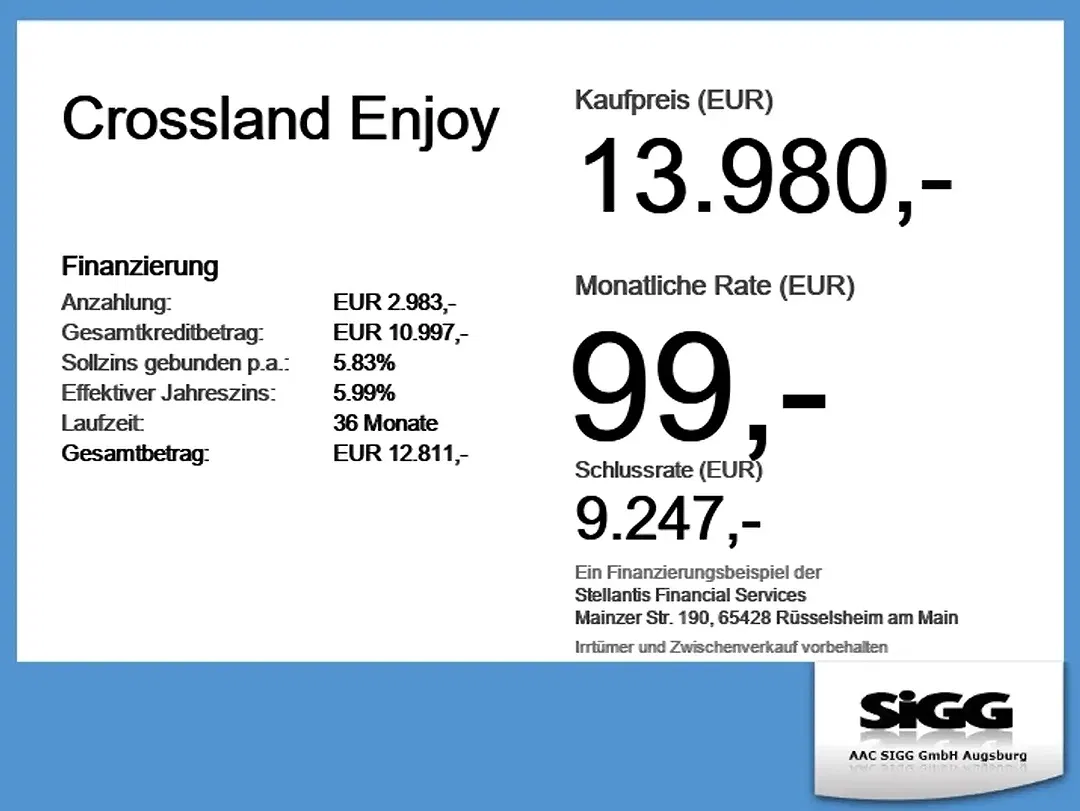 Opel Crossland Enjoy - Thumbnail 5