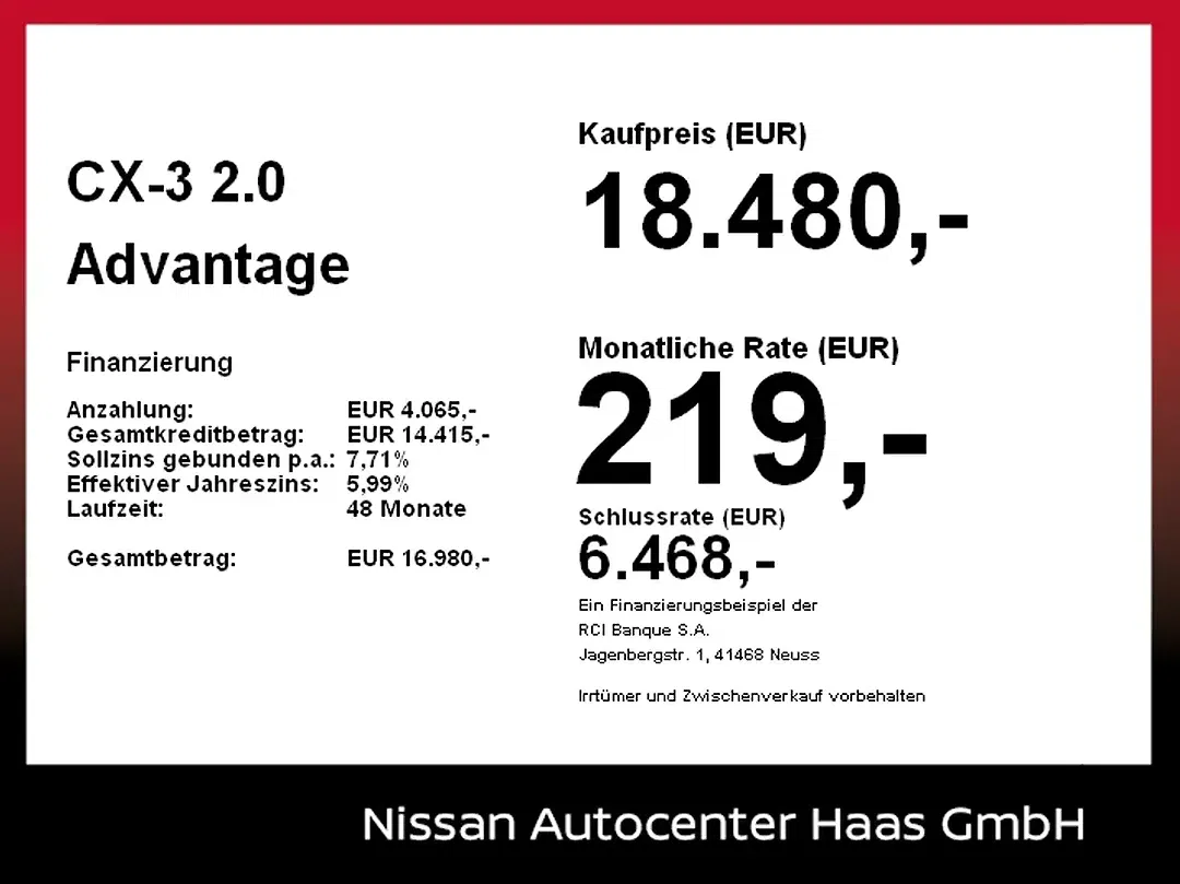 Mazda CX-3 2.0 Advantage - Thumbnail 4