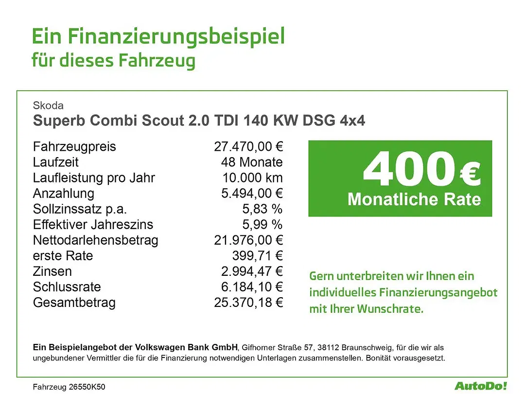 Skoda Superb 2.0 TDI DSG 4x4 Combi Scout - Thumbnail 5