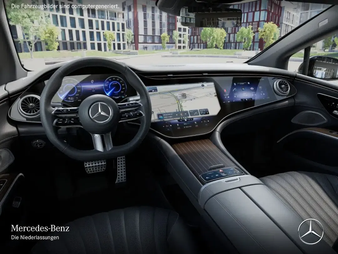 Mercedes-Benz EQS 450 AMG Burmester - Thumbnail 9