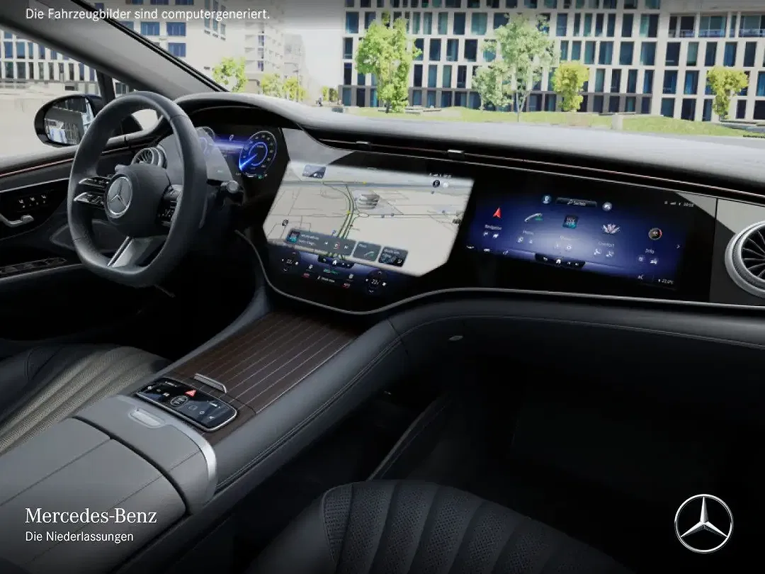 Mercedes-Benz EQS 450 AMG Burmester - Thumbnail 10