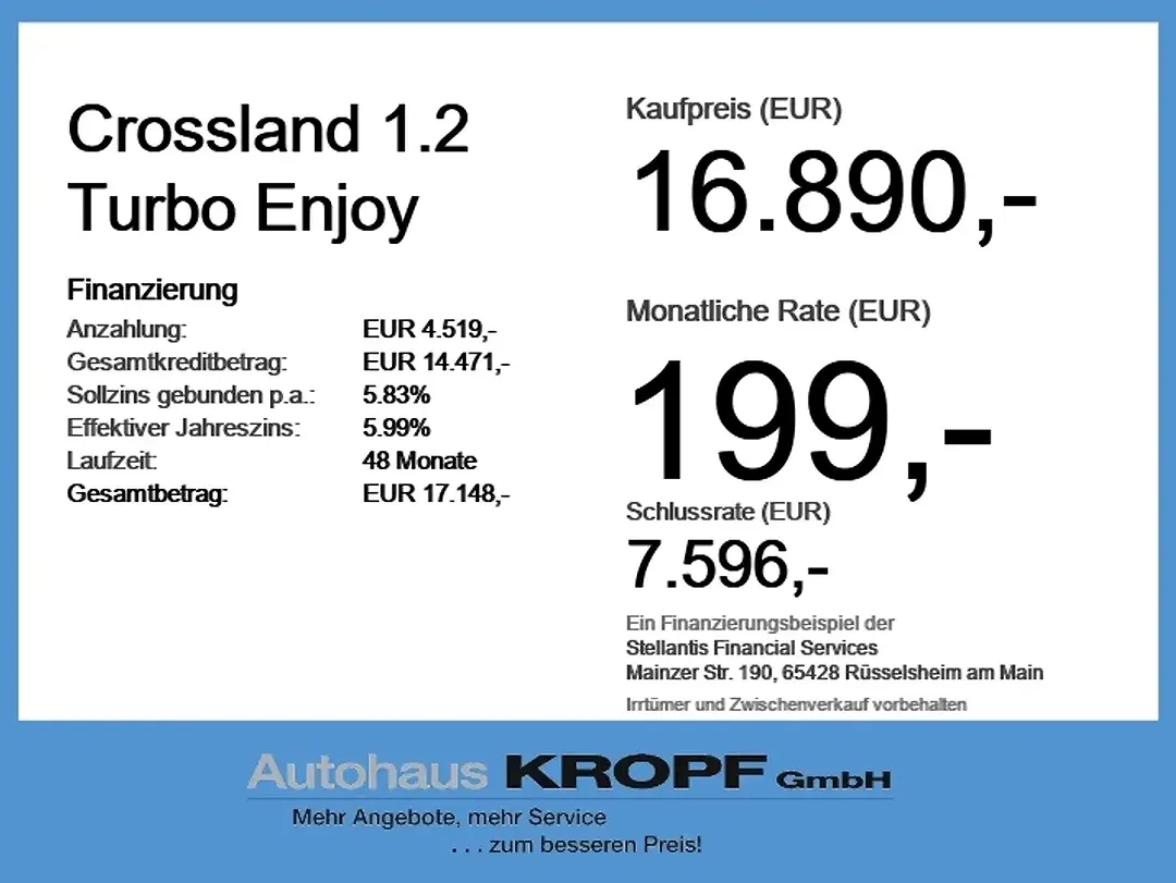 Opel Crossland 1.2 Turbo Enjoy - Thumbnail 5