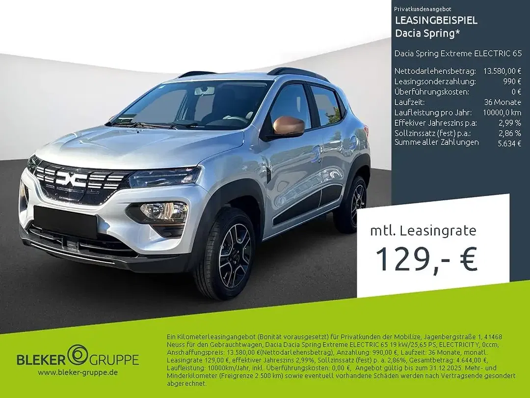 Dacia Spring EV Extreme - foto 1