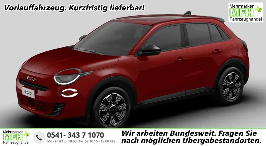 Fiat 600 Hybrid Icon - Afbeelding 1