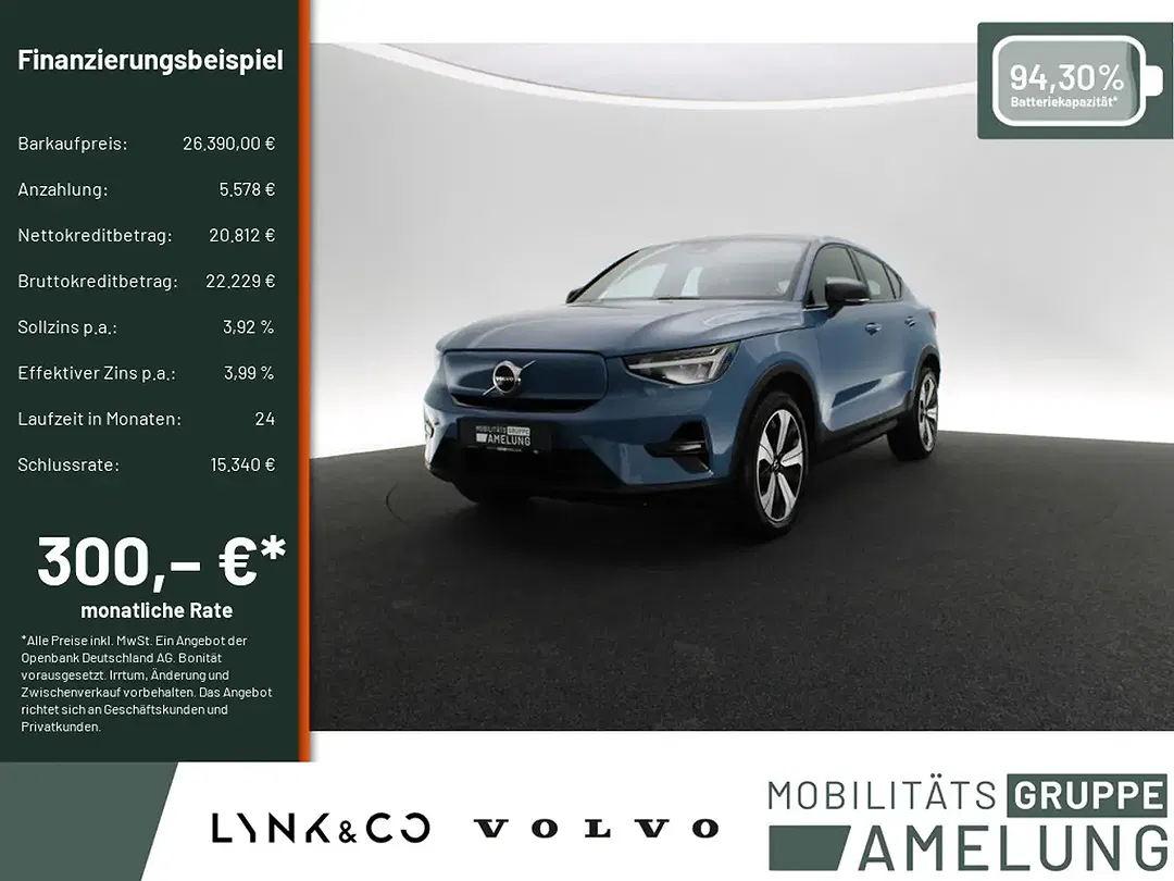 Volvo C40 Recharge Single Motor Plus - Thumbnail 1