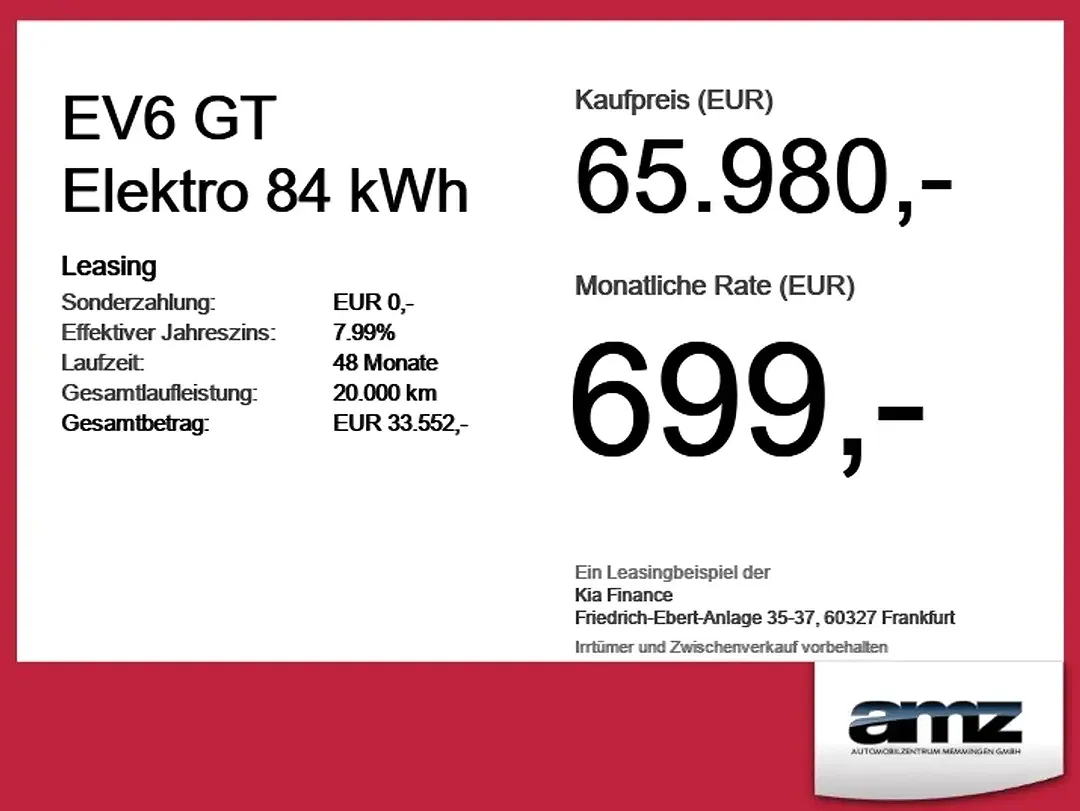 Kia EV6 84 kWh GT Top - Thumbnail 3