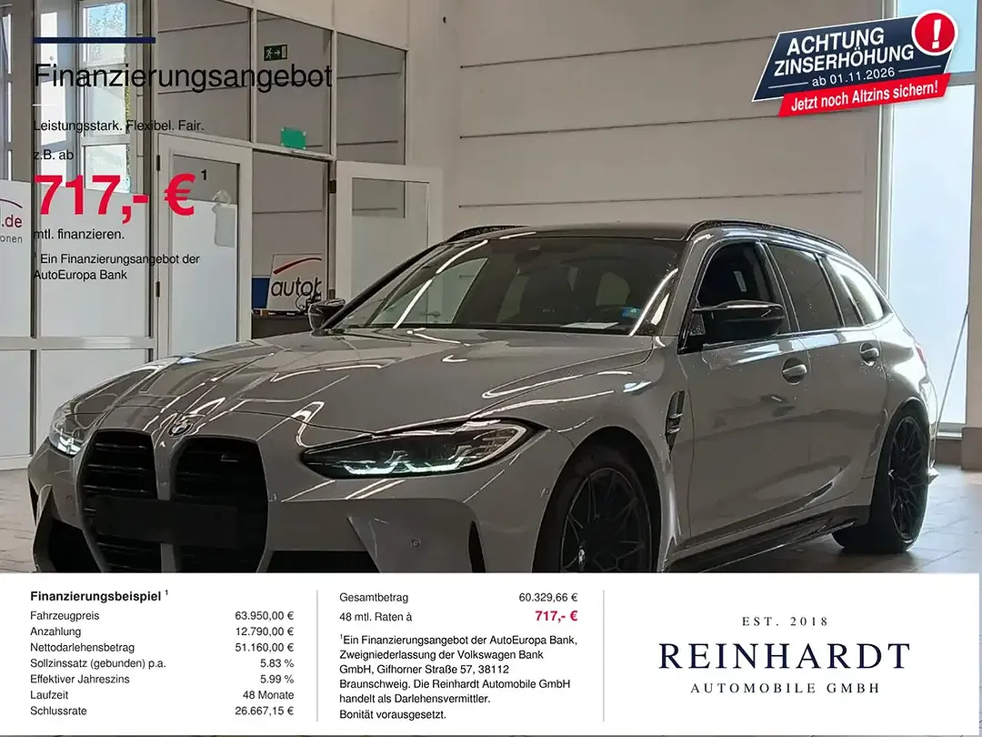 BMW M3 xDrive Competition Touring - Thumbnail 1