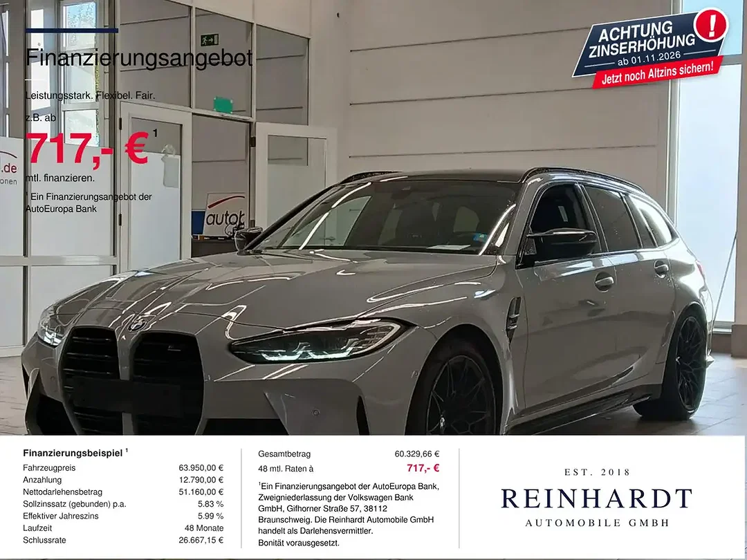 BMW M3 xDrive Competition Touring - Afbeelding 1