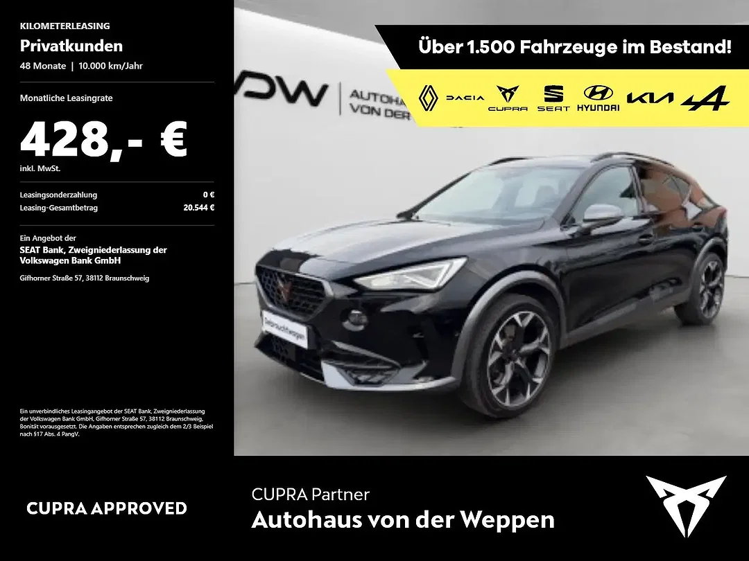 CUPRA Formentor 2.0 TSI 4Drive VZ - Afbeelding 1