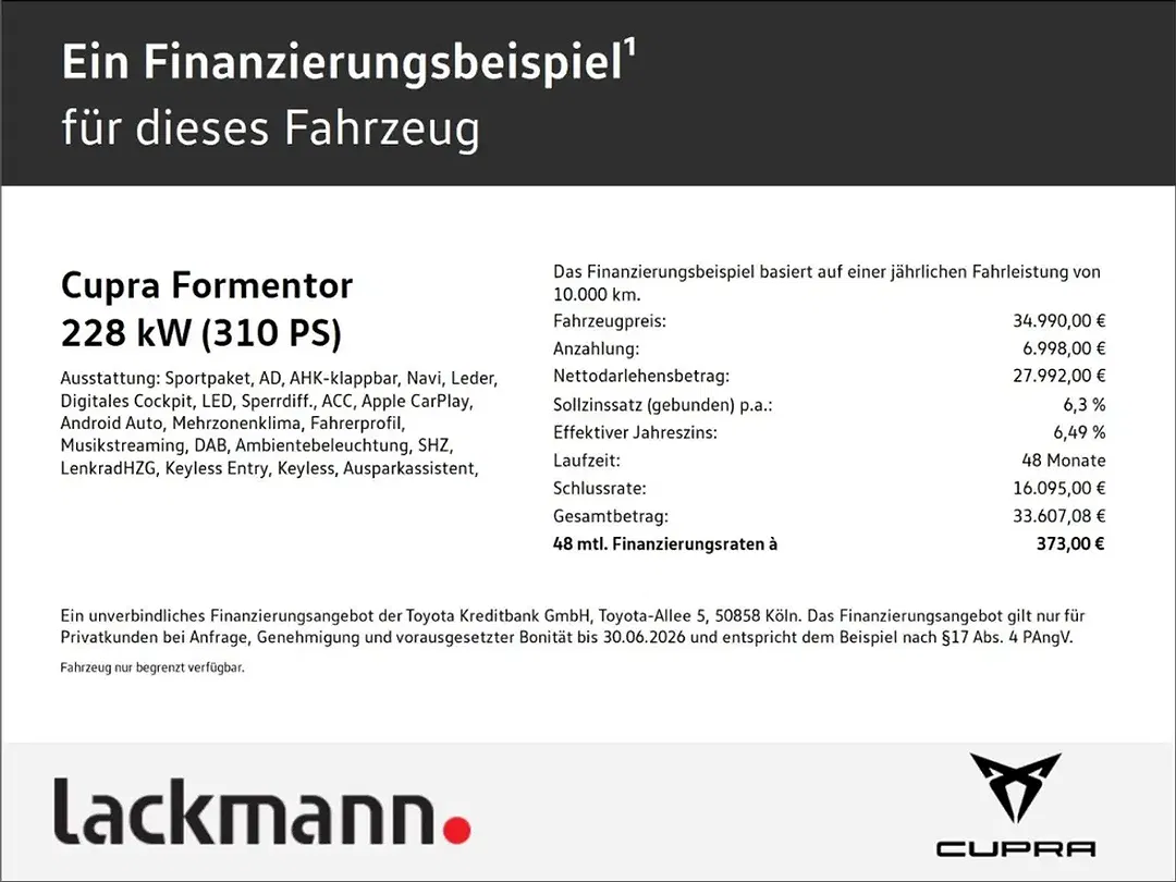 CUPRA Formentor 2.0 4Drive VZ - Thumbnail 2
