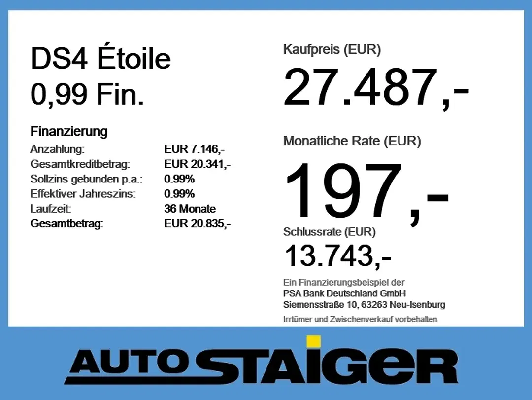DS Automobiles DS 4 - Thumbnail 3