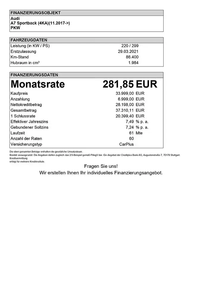 Audi A7 50 TFSI e quattro Sportback - Thumbnail 10