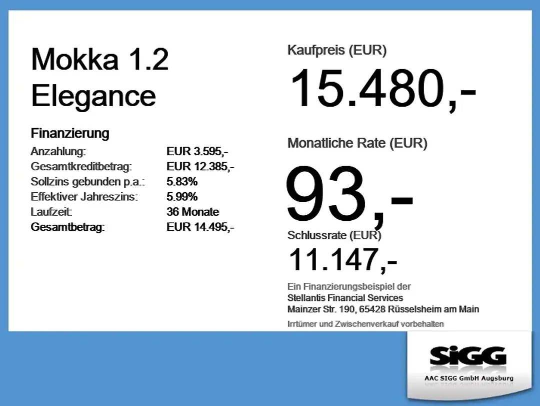 Opel Mokka 1.2 Elegance - Thumbnail 5