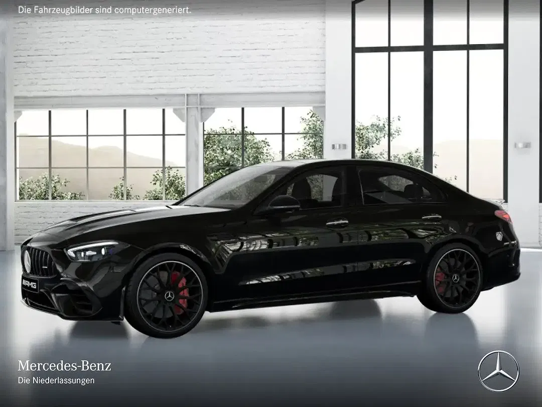 Mercedes-Benz C 63 AMG 9G-TRONIC Burmester Night - Thumbnail 2
