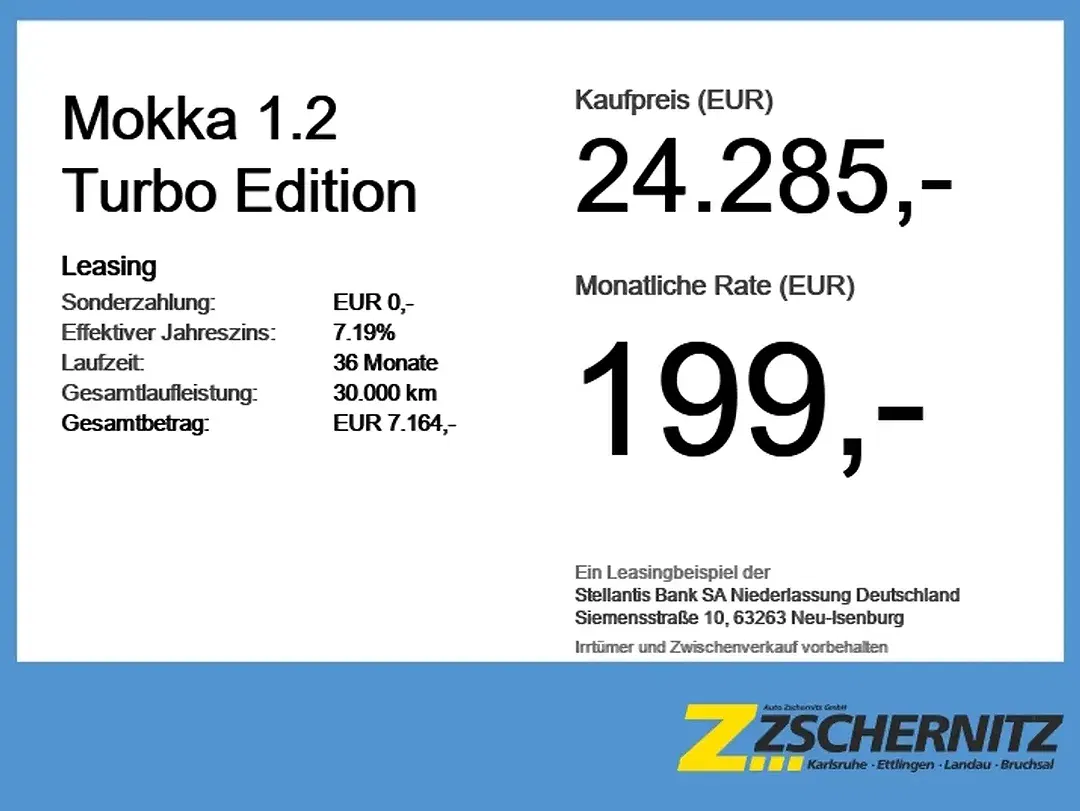 Opel Mokka 1.2 Turbo Edition - Thumbnail 3