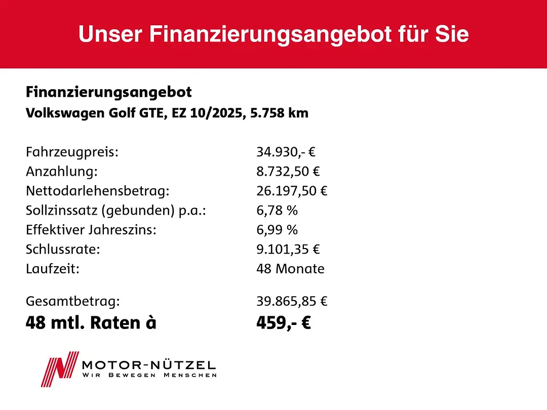 Volkswagen Golf GTE - Thumbnail 12
