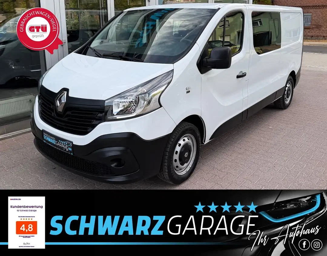 Renault Trafic 9t L2H1 dubbele cabine Komfort - Afbeelding 1