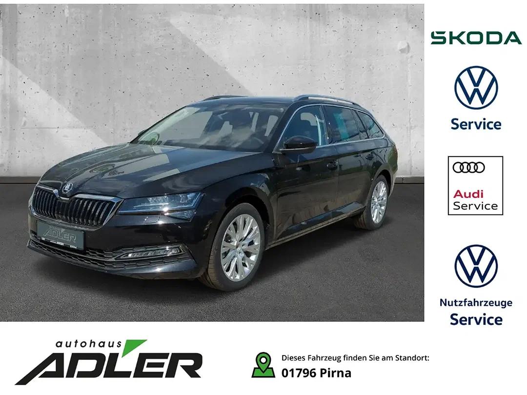 Skoda Superb 2.0 TDI DSG Combi Style - Afbeelding 1