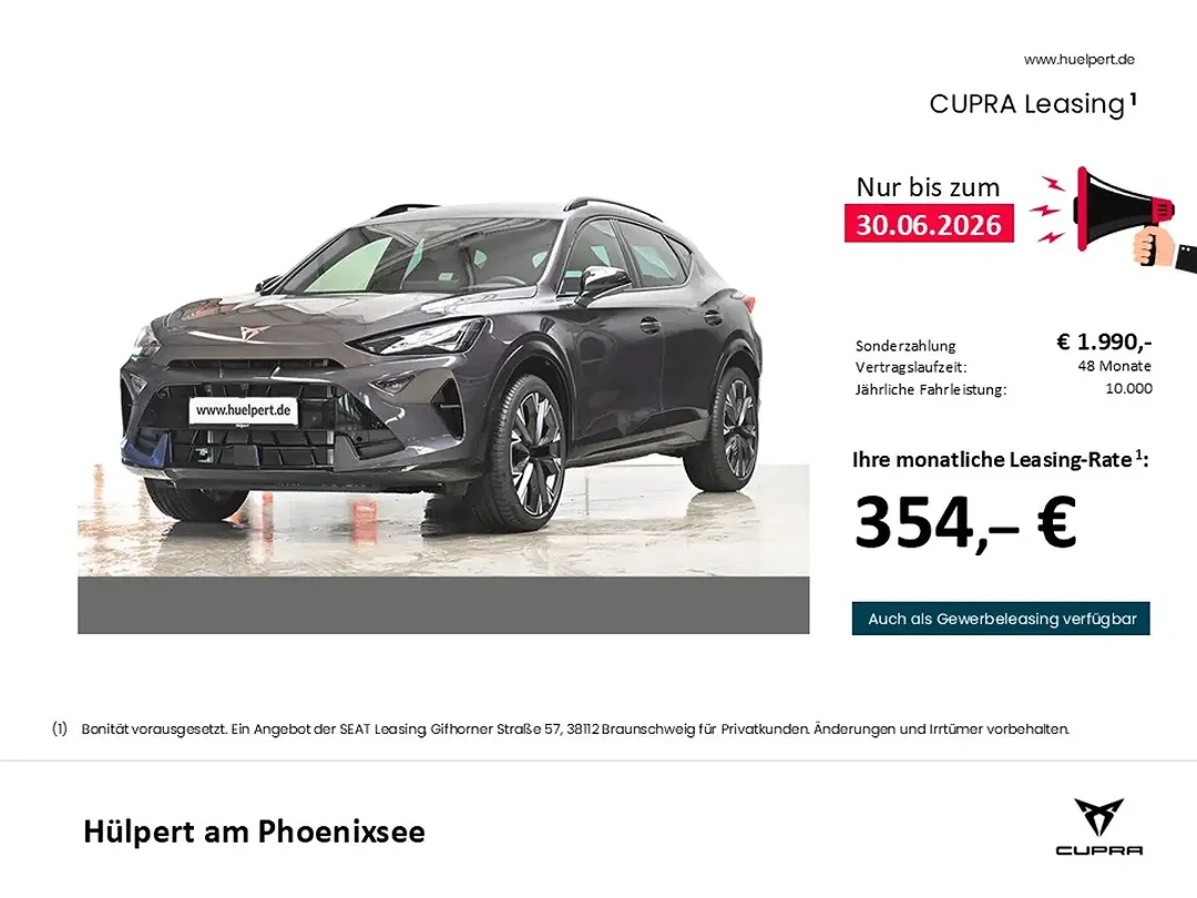 CUPRA Formentor 2.0 DSG VZ - Afbeelding 1