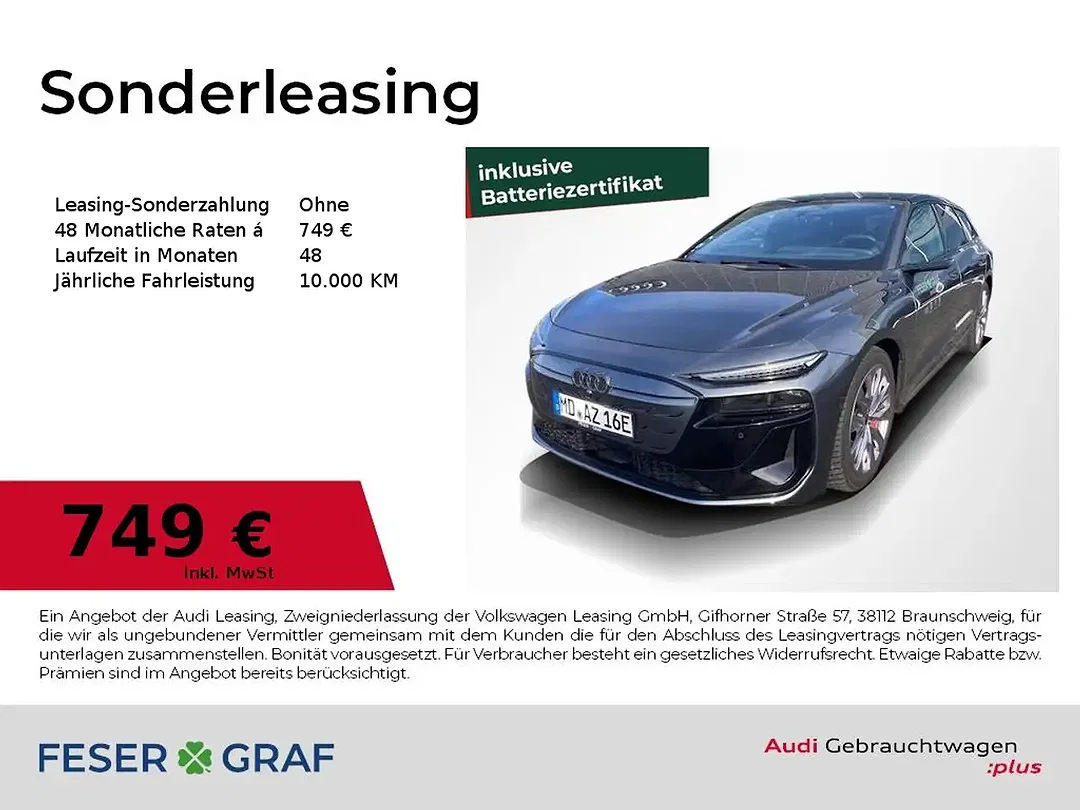 Audi S6 e-tron Matrix LED Avant Pro - Afbeelding 1