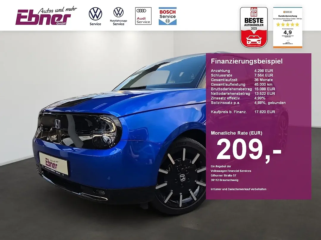 Honda E Advance - Afbeelding 1