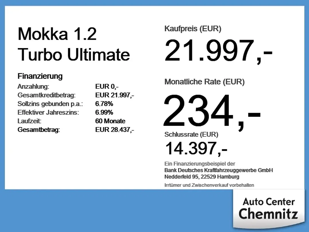 Opel Mokka 1.2 Turbo Ultimate - Thumbnail 4