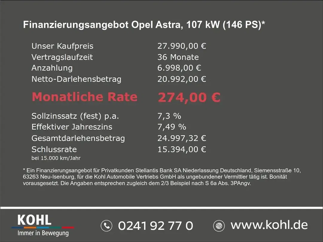 Opel Astra GS - foto 1