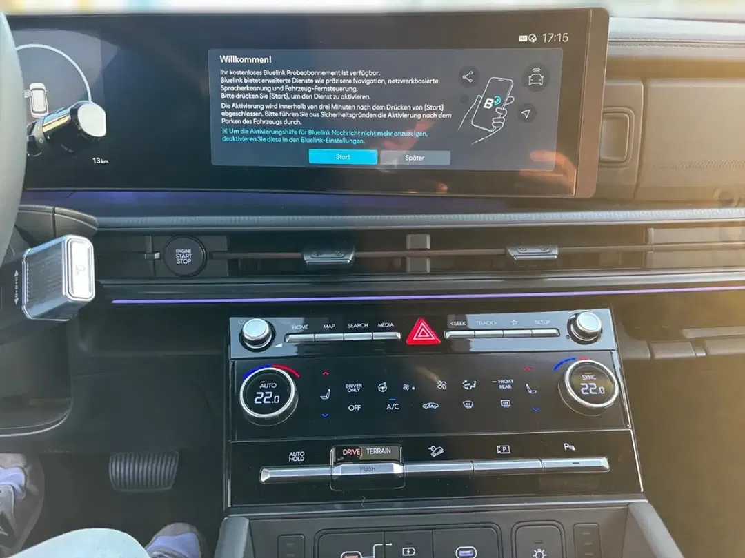 Hyundai SANTA FE 1.6 T-GDI Hybrid 4WD Blackline - Thumbnail 9