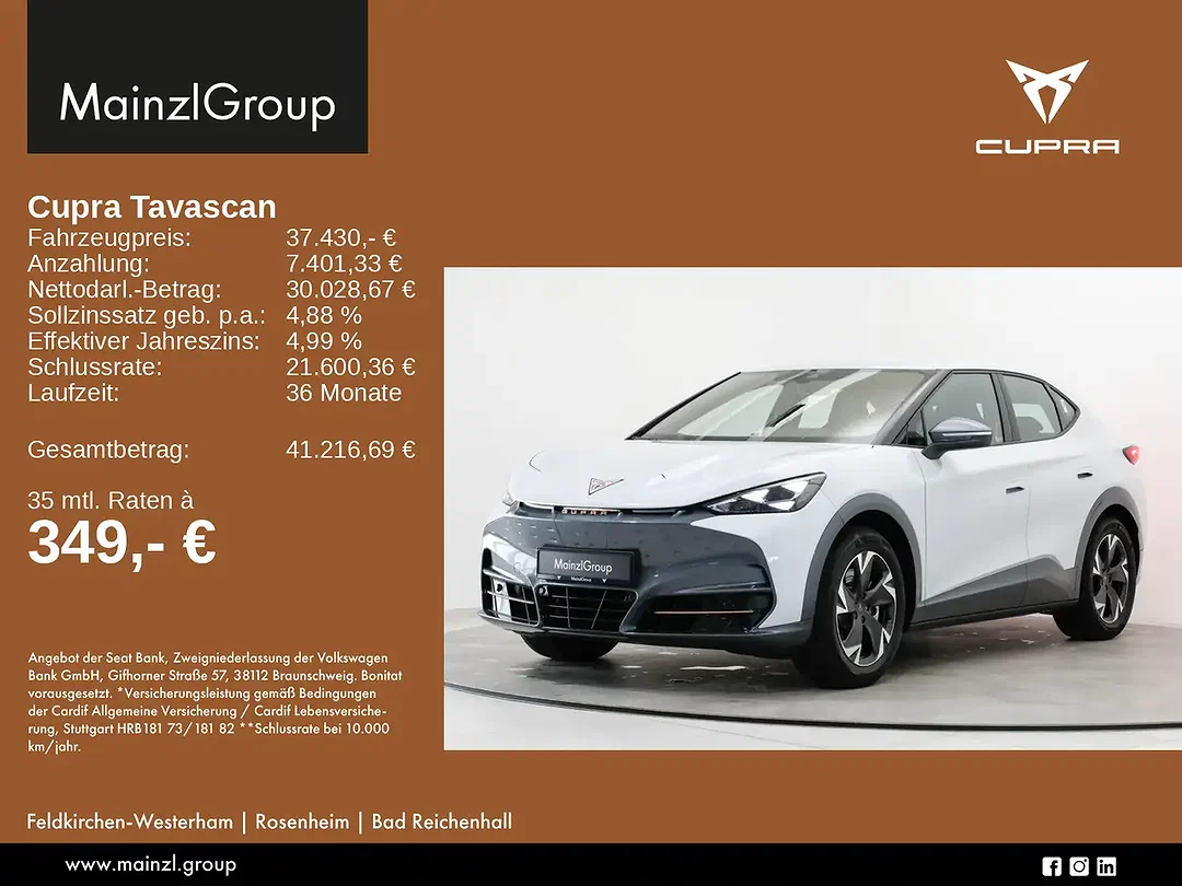 CUPRA Tavascan Endurance - Afbeelding 1