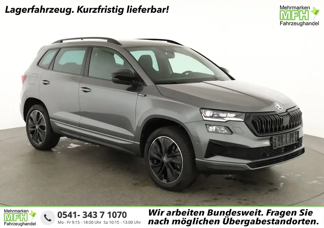 Skoda Karoq 2.0 TDI DSG 4x4 Sportline - Afbeelding 1