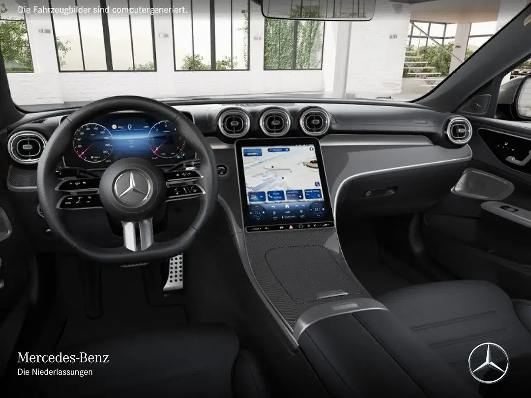Mercedes-Benz C 300 9G-TRONIC 4MATIC AMG Burmester - Thumbnail 9
