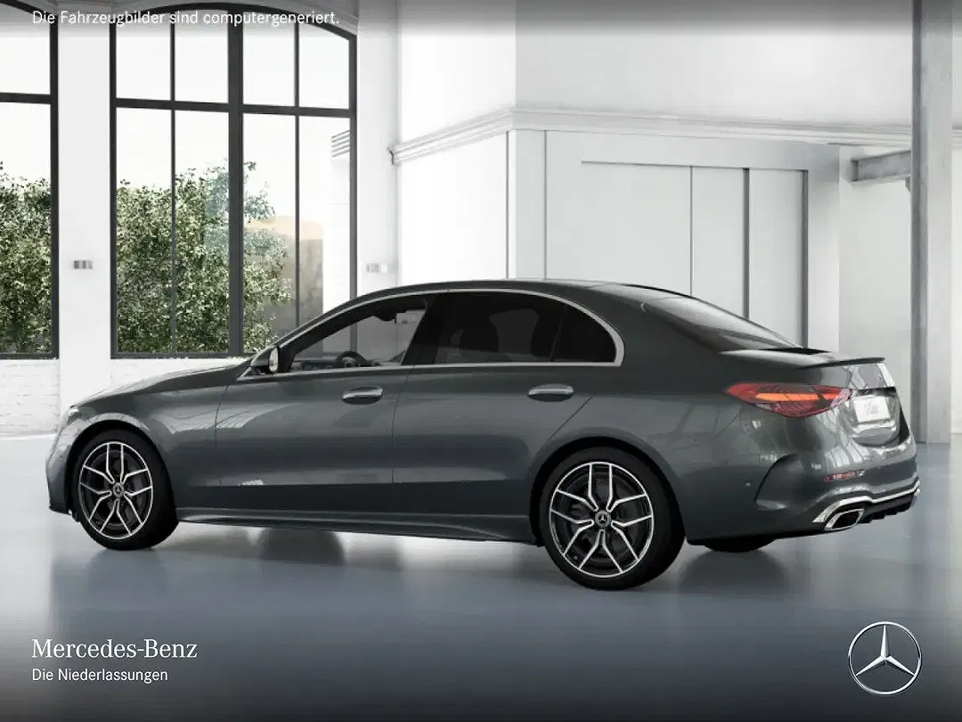 Mercedes-Benz C 300 9G-TRONIC 4MATIC AMG Burmester - Thumbnail 14