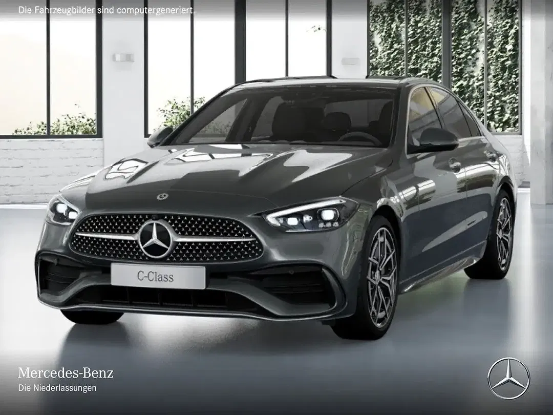 Mercedes-Benz C 300 9G-TRONIC 4MATIC AMG Burmester - Thumbnail 1