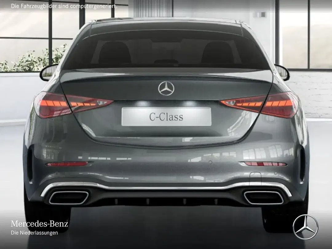 Mercedes-Benz C 300 9G-TRONIC 4MATIC AMG Burmester - Thumbnail 8