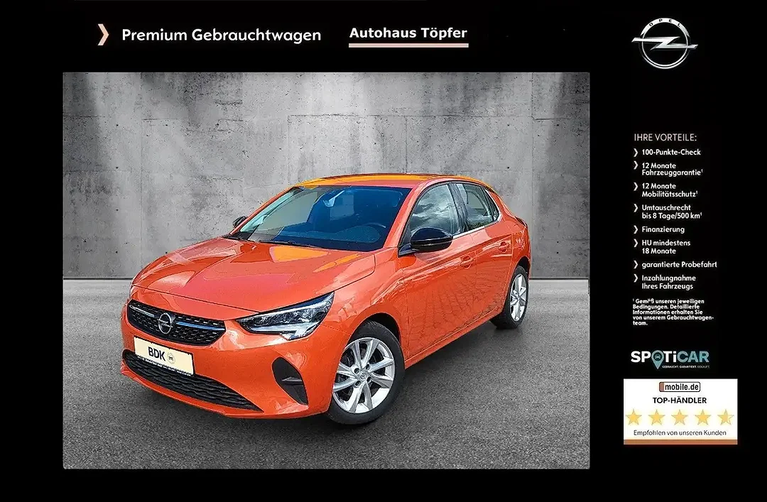 Opel Corsa 1.2 Turbo - Afbeelding 1