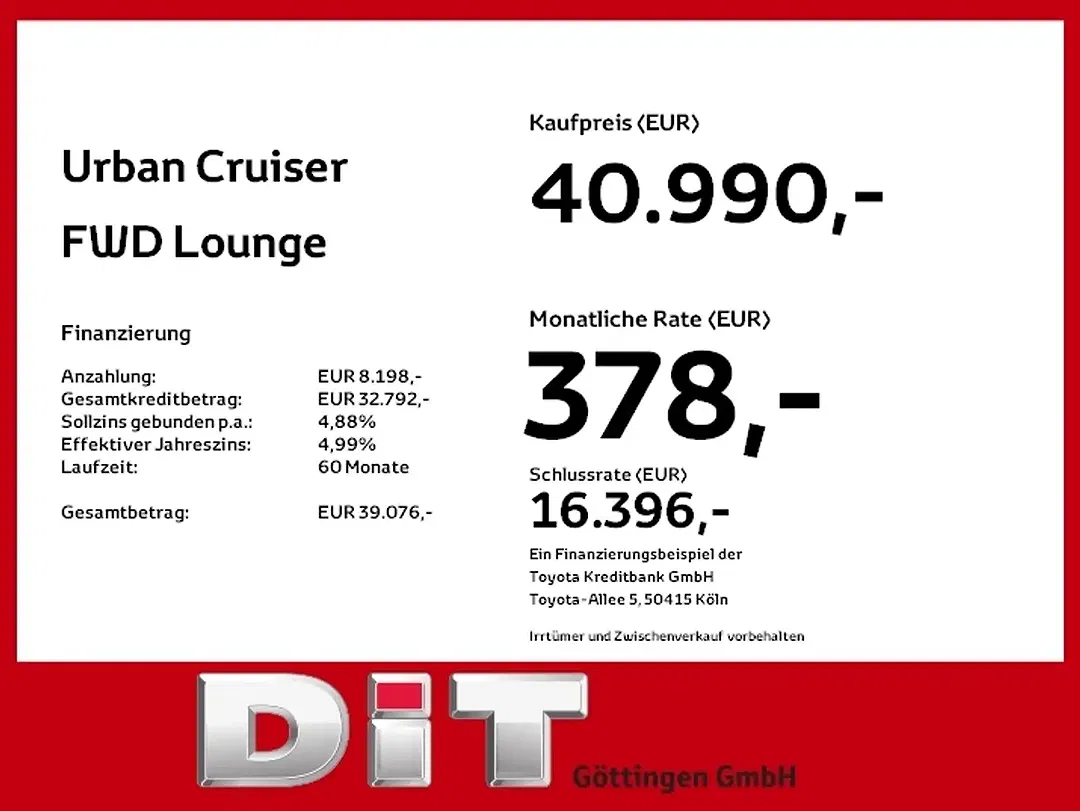 Toyota Urban Cruiser Lounge - Thumbnail 4