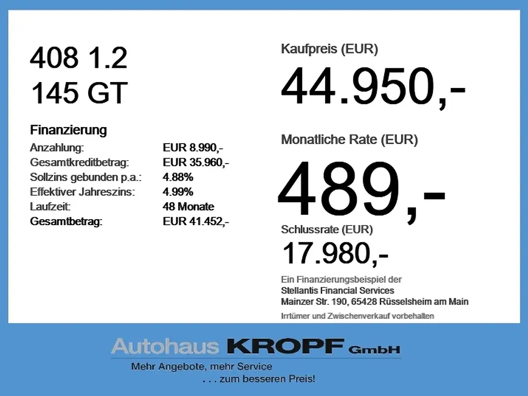 Peugeot 408 145 GT - Thumbnail 3