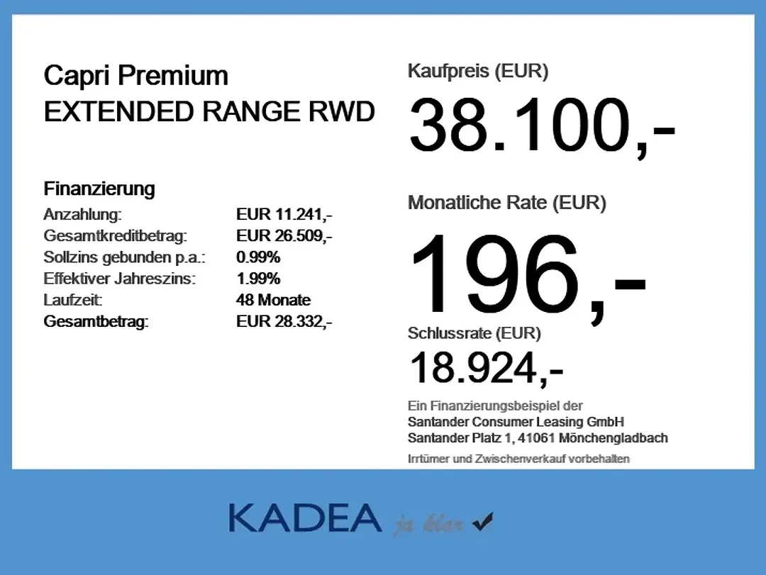 Ford Capri Extended Range Premium - Thumbnail 4