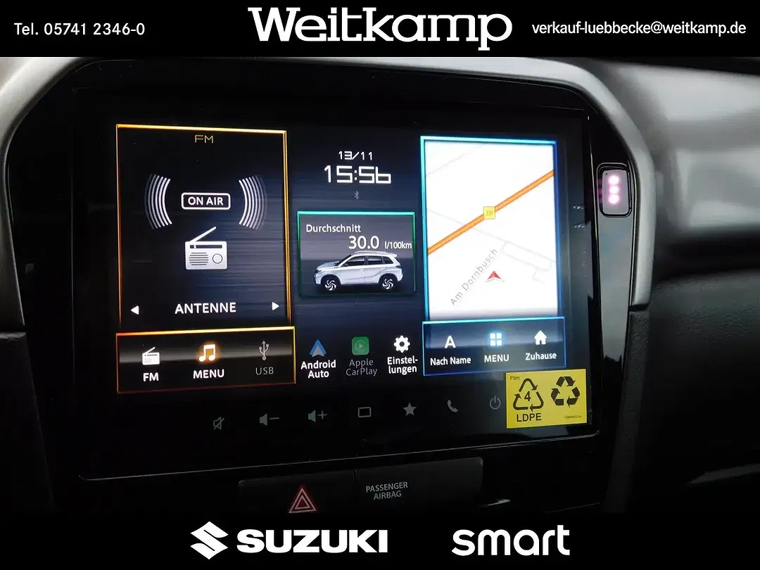 Suzuki Vitara Hybrid 1.4 BOOSTERJET Club - Thumbnail 14