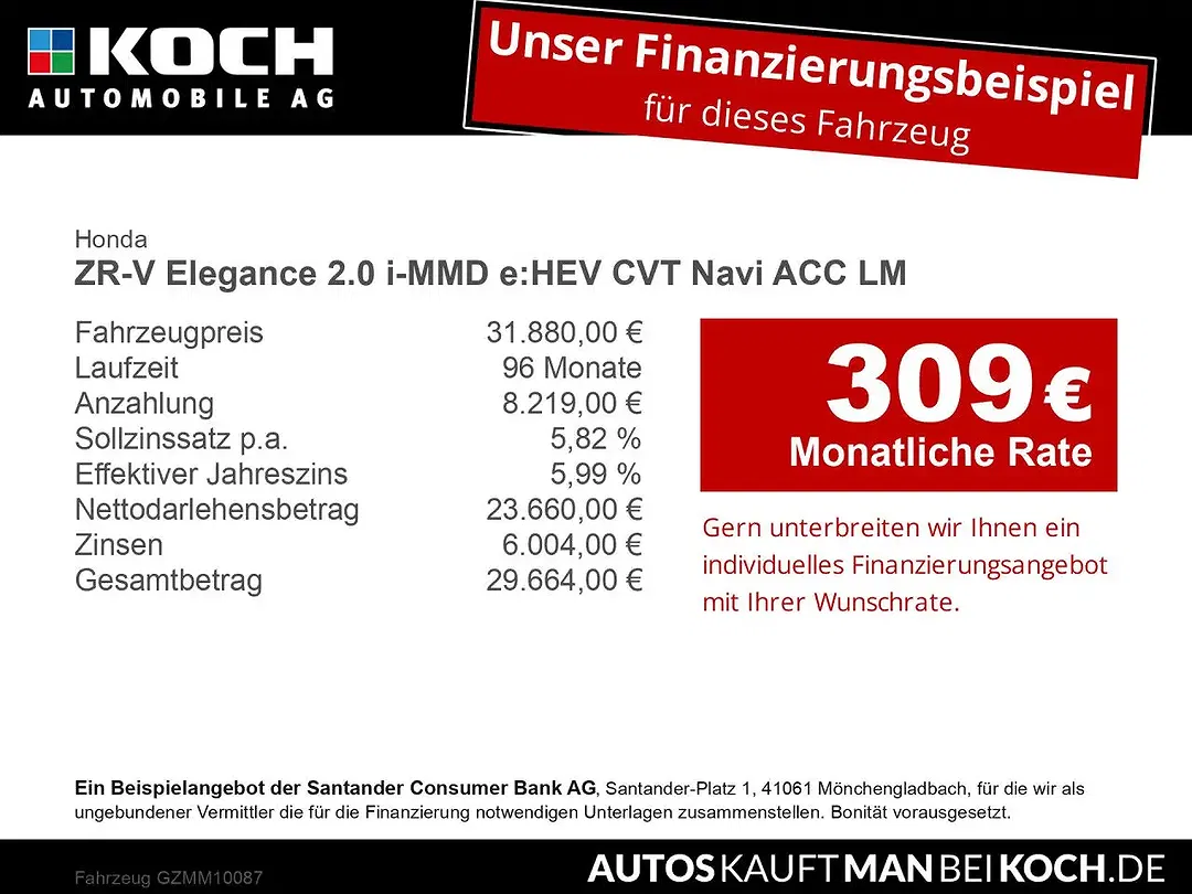 Honda ZR-V 2.0 i-MMD e:HEV CVT Elegance - foto 2