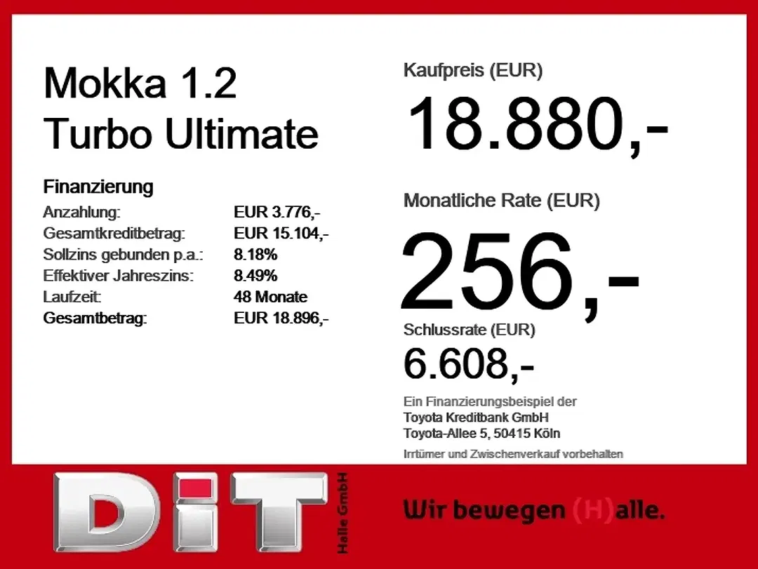 Opel Mokka 1.2 Turbo Ultimate - Thumbnail 4