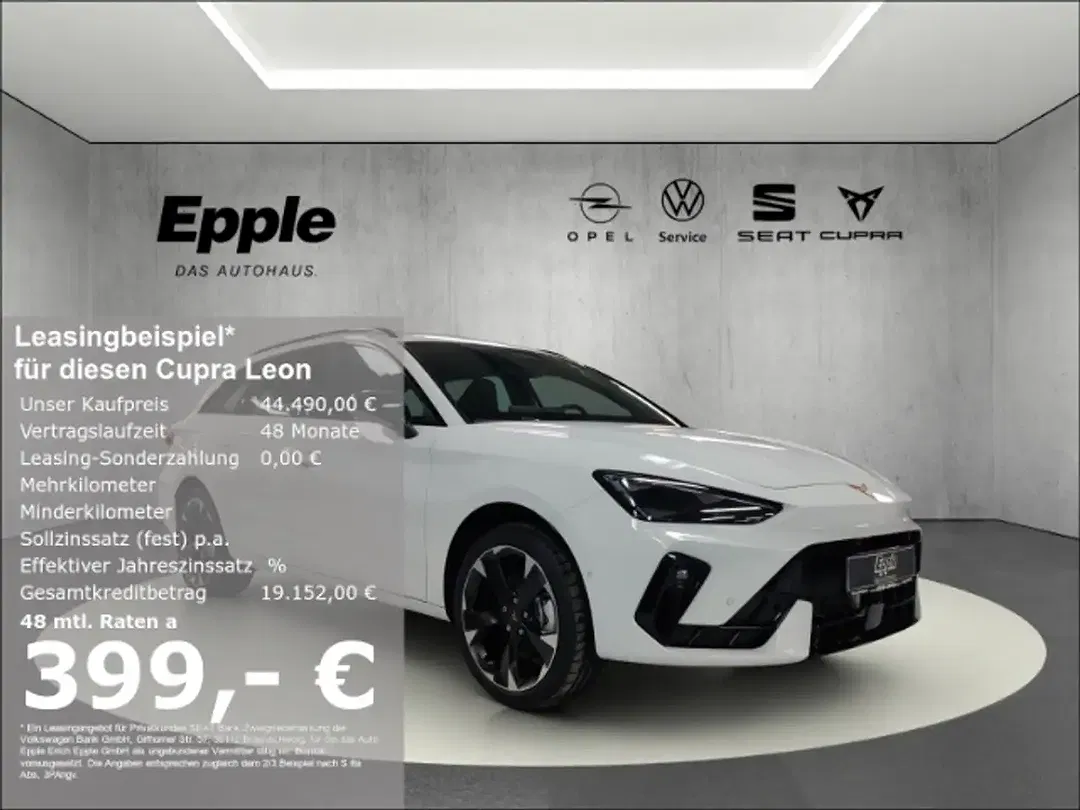 CUPRA Leon 2.0 TSI 4Drive Sportstourer - Thumbnail 1