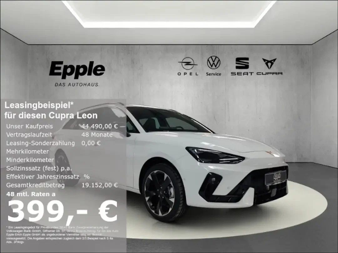 CUPRA Leon 2.0 TSI 4Drive Sportstourer - Afbeelding 1