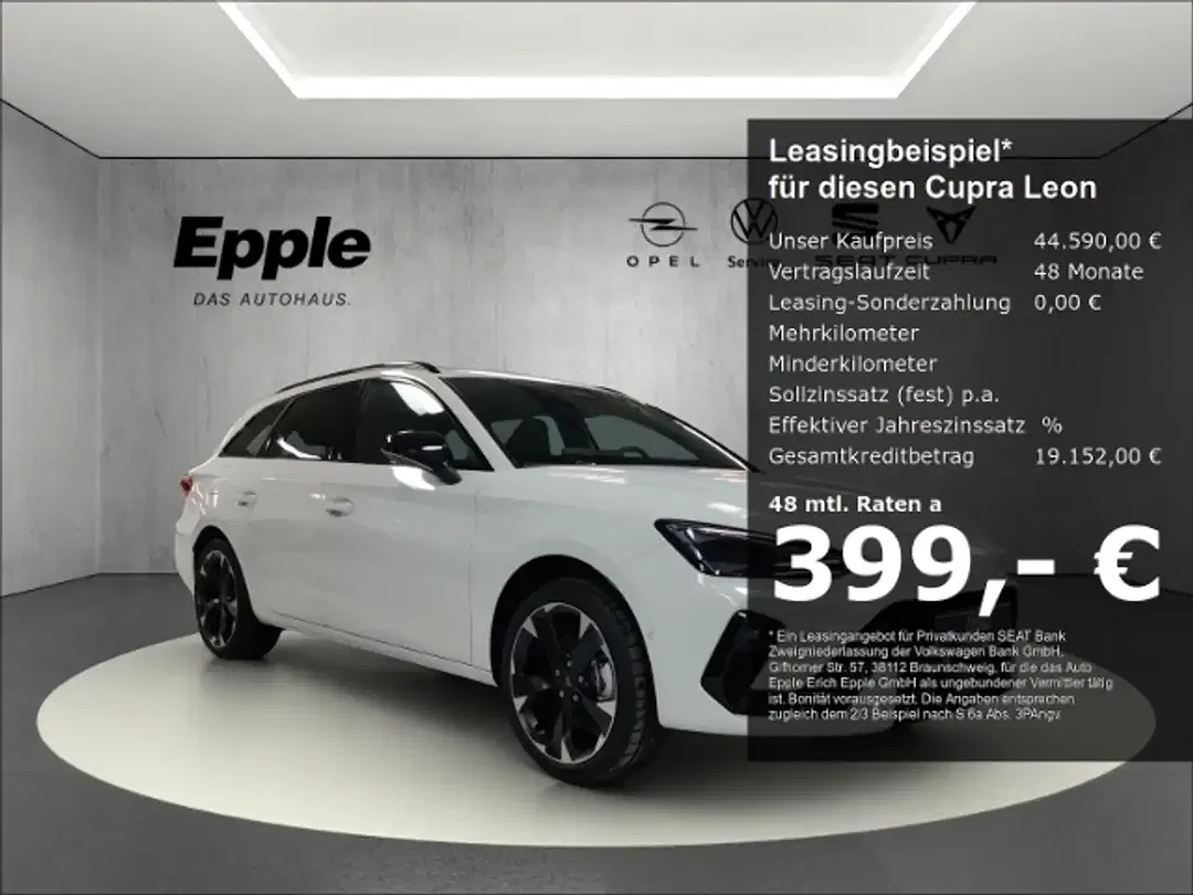 CUPRA Leon 2.0 TSI 4Drive Sportstourer - Thumbnail 2