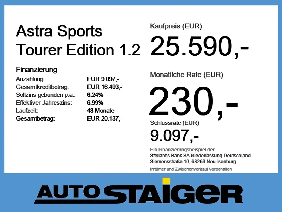 Opel Astra 1.2 Edition - Thumbnail 5