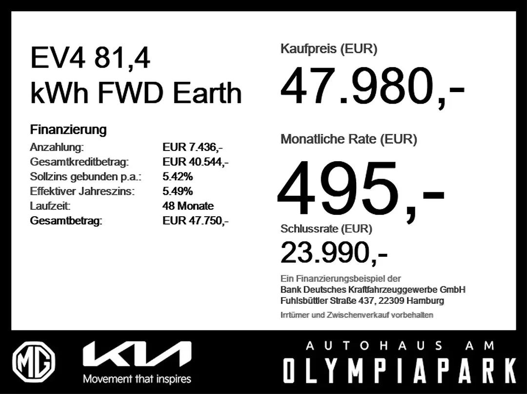 Kia EV4 81.4 kWh Earth - Thumbnail 5