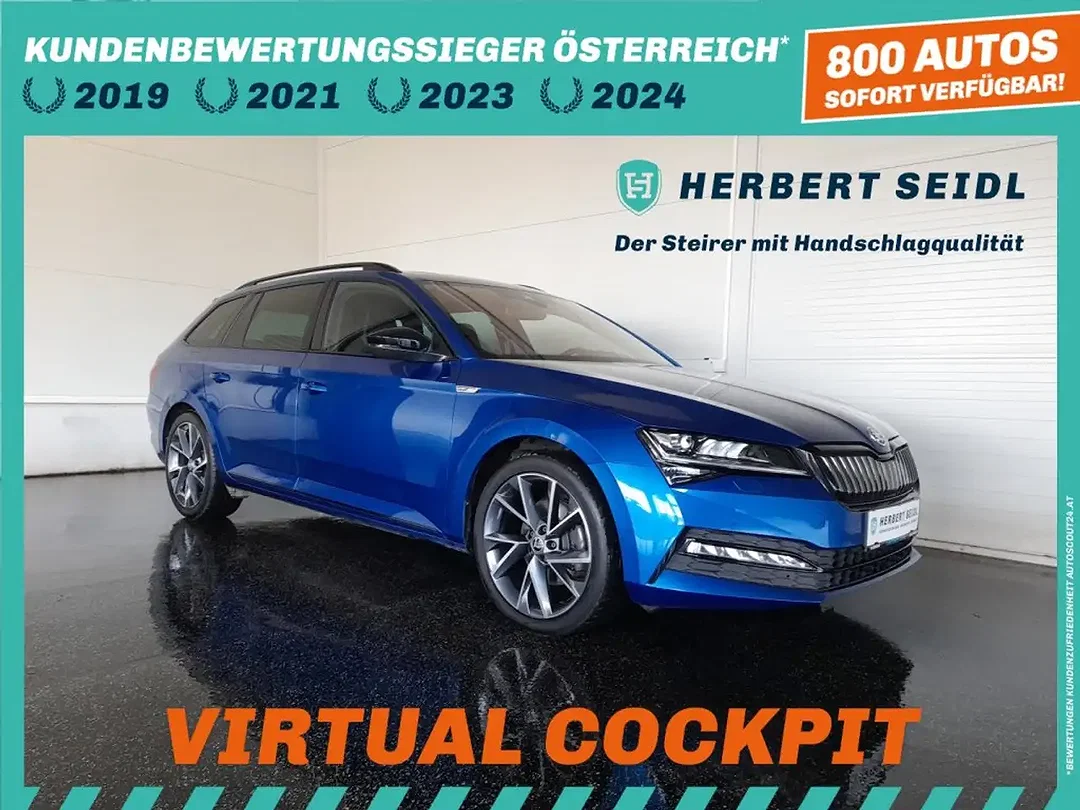 Skoda Superb PHEV DSG Sportline - Afbeelding 1